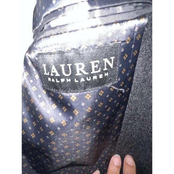 Ralph Lauren Black Label Wool Blazer - Size 40L Black Jacket Blazer Sports Coat - Picture 8 of 15